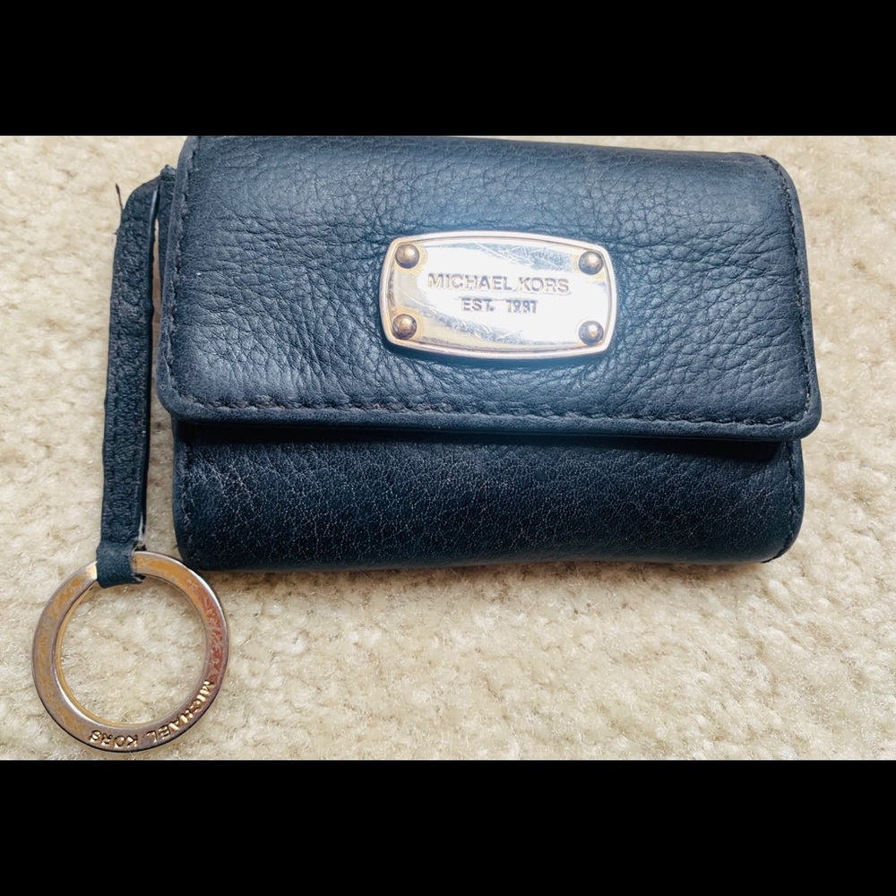 Michael Kors authentic black leather wallet